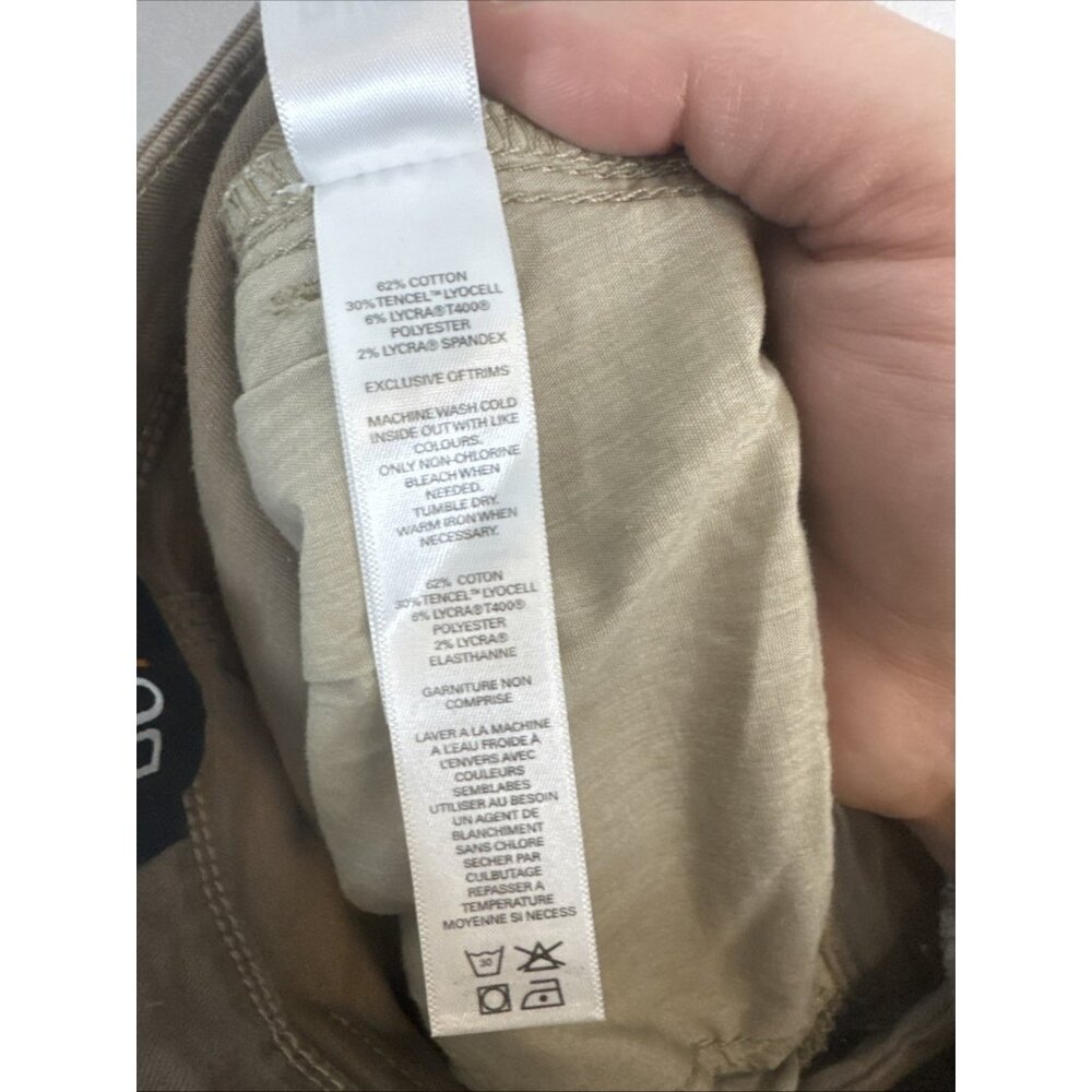 DU/ER Duer T2X Slim‎ Fit Stretch Pants Men’s 30x32 Khaki Performance - Picture 10 of 10